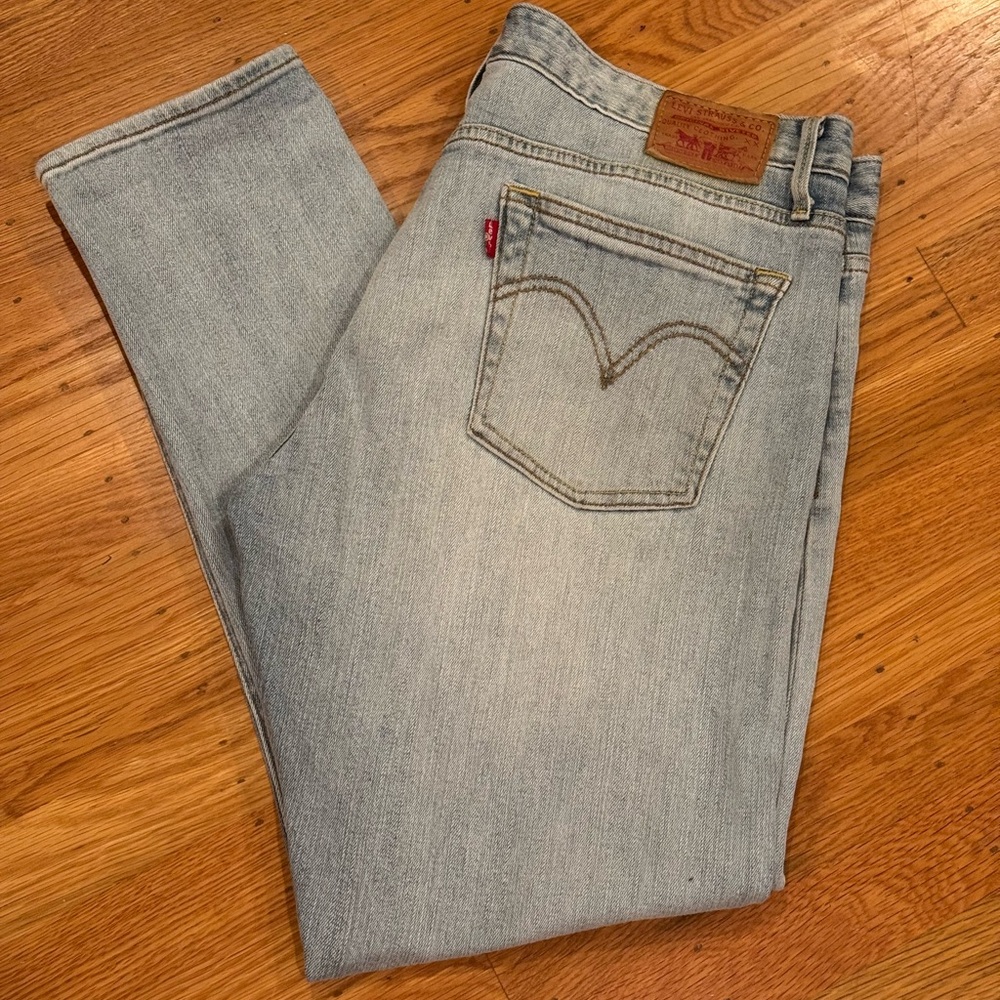 Levi's Boyfriend Fit Skinny Jeans, Sz 30
